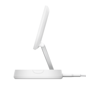 Convertible Magnetic Wireless Charging Stand with Qi2 15W, White, hi-res